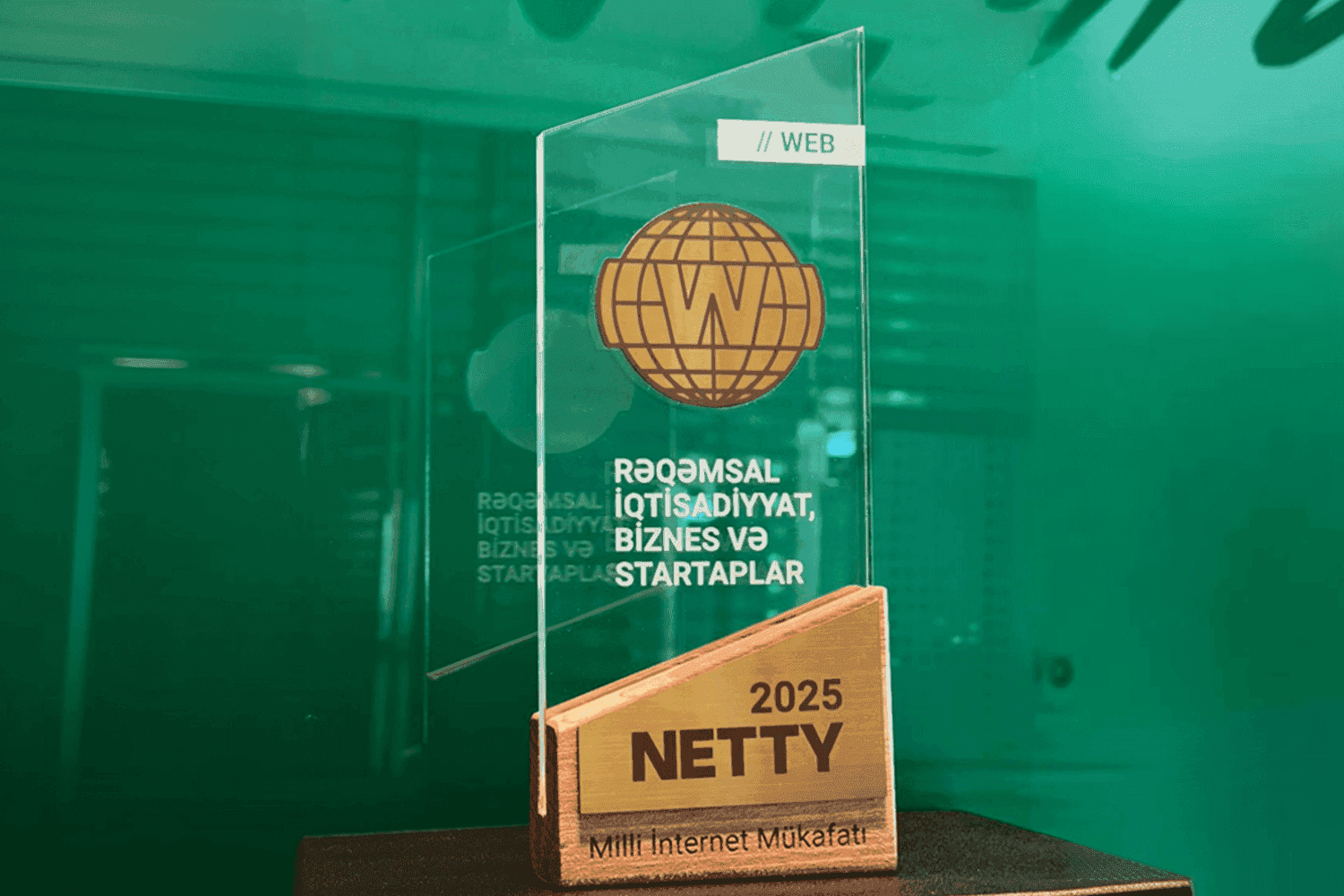 Azpetrol” şirkətinin rəsmi vebsaytı mükafata layiq görülüb. 