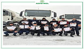 15 сотрудников компании “Азпетрол” награждены Почетной Грамотой 