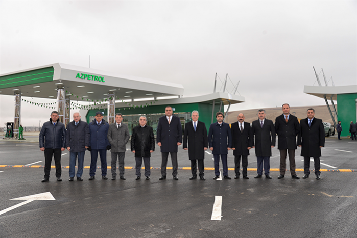 Компания «Azpetrol» открыла свою новую автозаправочную станцию в городе Шемаха