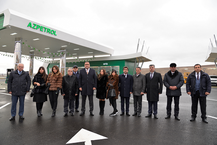 Компания «Azpetrol» открыла свою новую автозаправочную станцию в городе Шемаха
