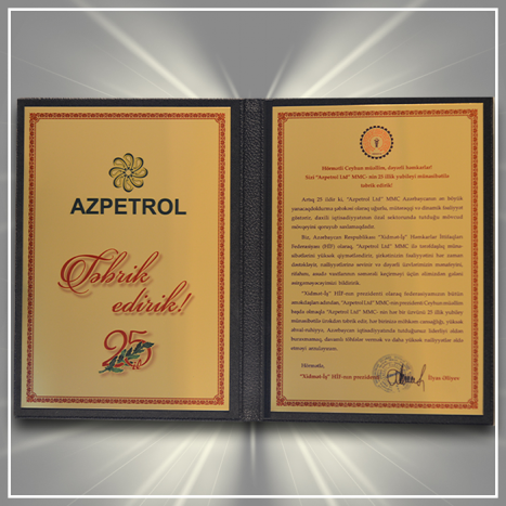 Azpetrol – Daim inkişafa doğru! 
