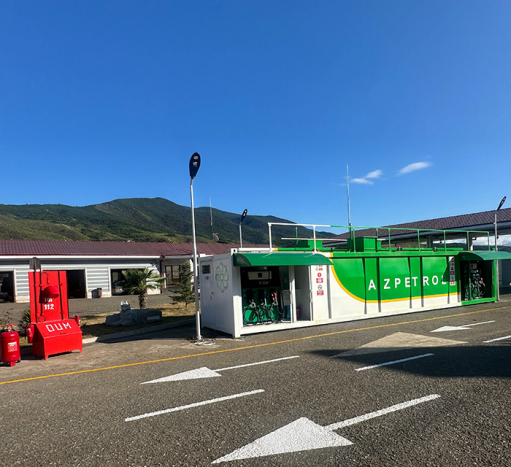 “Azpetrol”  launched a modular gas filling station in Asgaran village, Khojaly region 